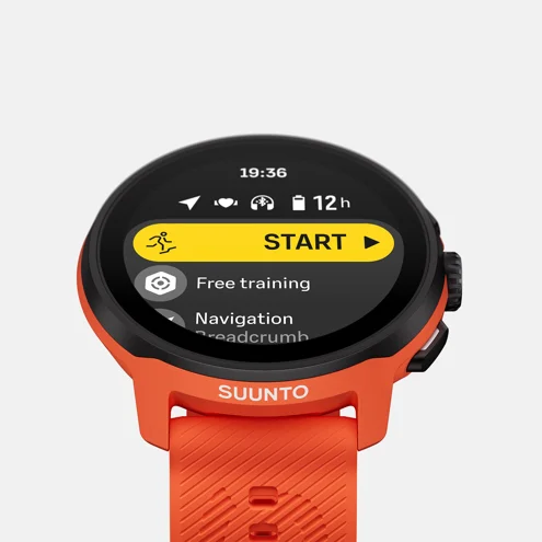 SUUNTO RUN Coral Orange (силикон)