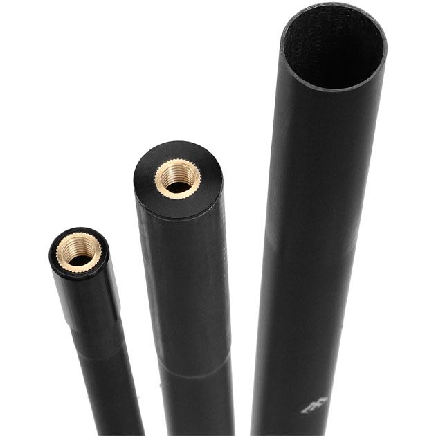 Ручка подсачека Mikado MFT PUT OVER 350 штекерная, сборная (3 секции) Carbon