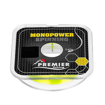 Леска Premier Fishing Monopower Spinning Nylon  d0,16мм 2,80кг 100м желтый
