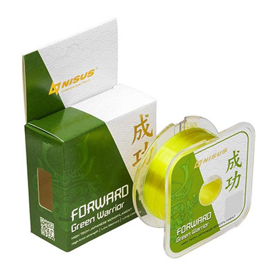 Леска Nisus Forward Green Warrior Nylon d0,165мм 2,45кг 150м оливковый