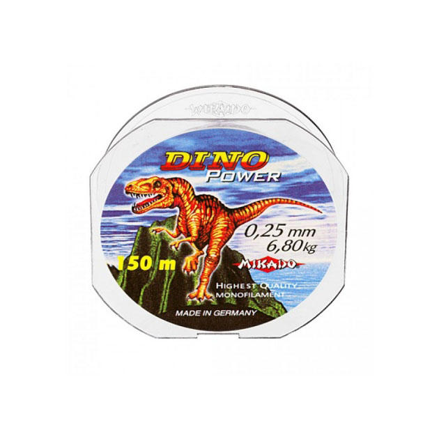 Леска Mikado DINO POWER 0,33 (150 м) - 11,50 кг.