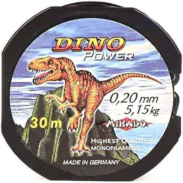 Леска Mikado DINO POWER 0.12 (30 м) - 2.60 кг.