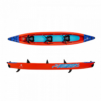 Надувной каяк Blau See Kraken-3 Expedition
